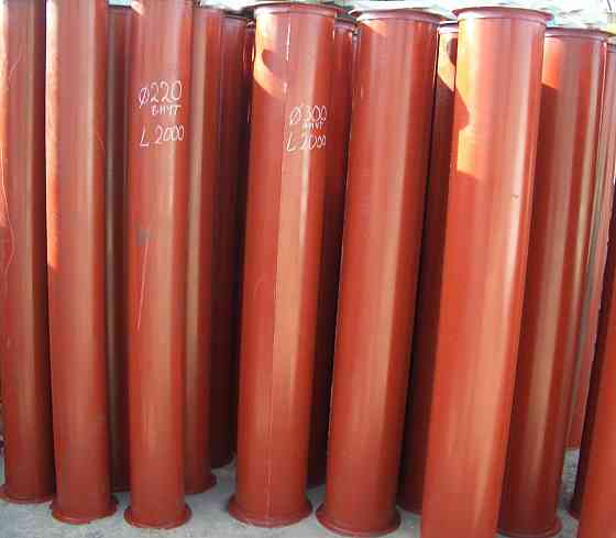 Труба самотечная диаметром 380мм. Толщина металла - 3 мм. Длина - 1м. Київ