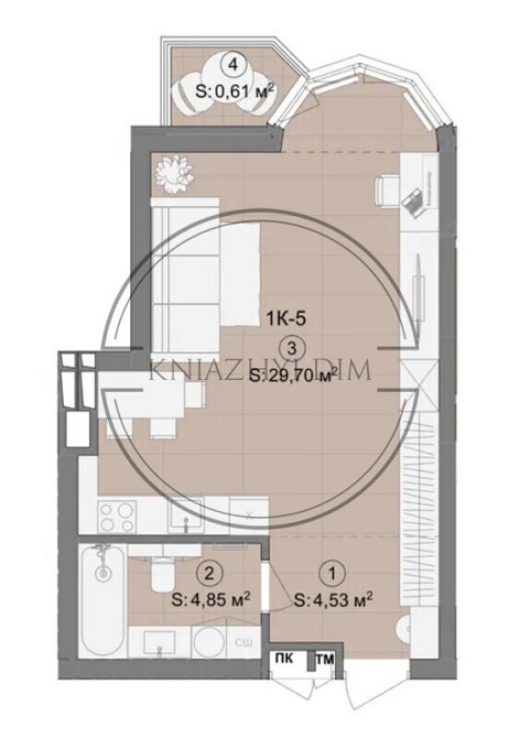 Продам квартиру на Харківському шосе. Код:21146138 Киев - изображение 7