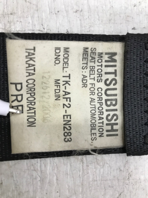 Ремень безопасности передний правый Mitsubishi Pajero Wagon 4 3.2 ДИЗЕЛЬ 4M41 2006 (б/у) Киев - изображение 5