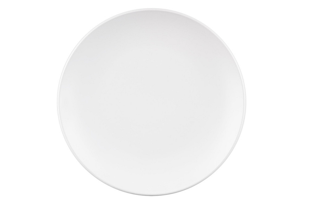 Тарілка обідня Ardesto Lucca White AR-2926-WM 26 см Київ - зображення 1