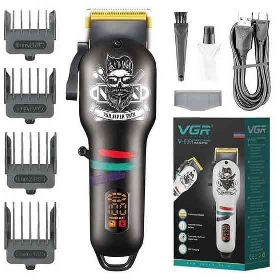 Машинка для стрижки аккумуляторная VGR V-699 BLACK 5 Вт черная Киев