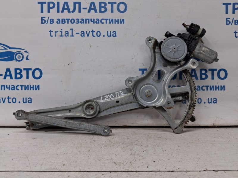 Стеклоподъемник передний правый Mitsubishi L200 KB 2.5 DIESEL 4D56 2006 (б/у) Київ - зображення 1