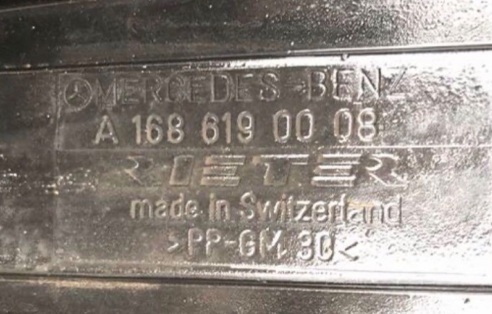 Бу поддон запасного колеса Mercedes W168, A1686190008 Кропивницький - зображення 3