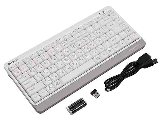 Клавиатура беспроводная A4Tech Fstyler FBK11(White) белая Киев