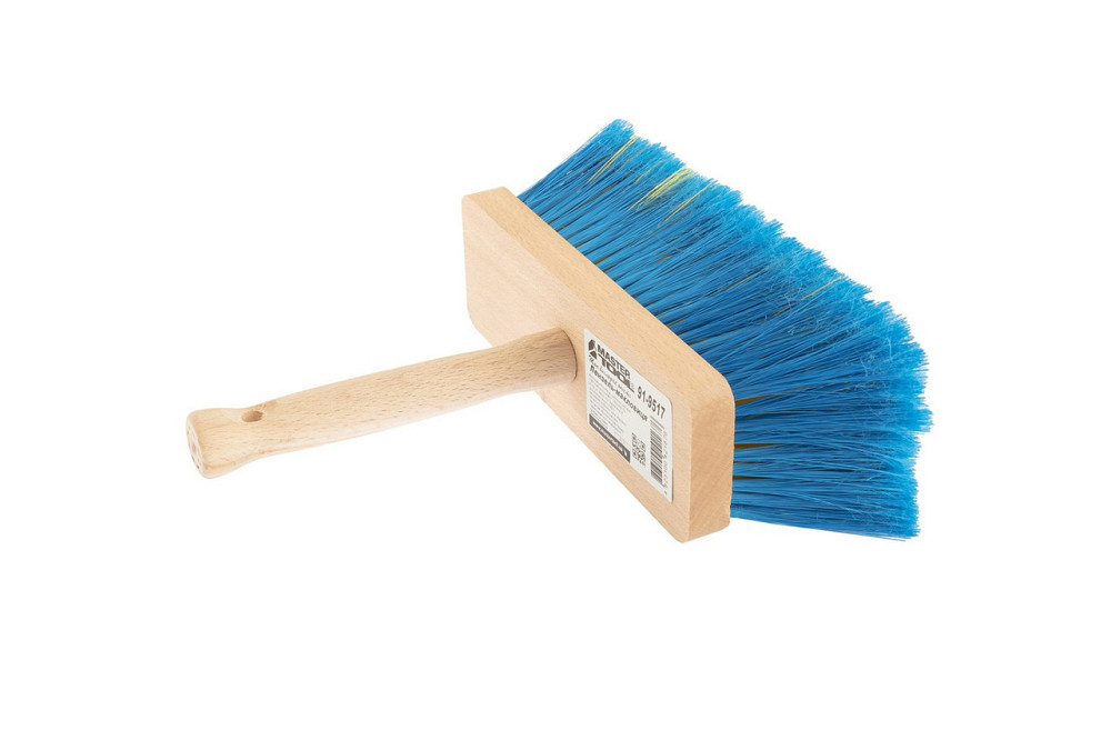 Макловица MASTERTOOL 170х60/65 мм синтетическая щетина деревянная ручка 91-9517 Харьков - изображение 2