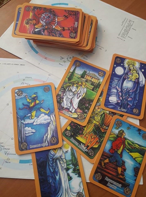 Колоды Оракула Symbolon Симболон большие с подписями Днепр - изображение 4