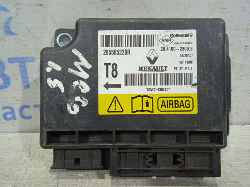 Блок управления AIRBAG Renault Megane 3 1.5 DIESEL K9K 2008 (б/у) Київ - зображення 1