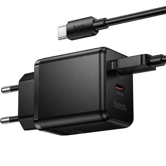 СЗУ Hoco C157A Smart PD30W+QC3.0 (1USB-A/1C) + кабель USB to Type-C Херсон