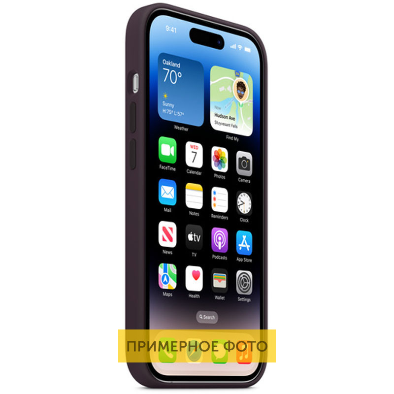 Чехол Silicone Case Full Protective (AA) для Apple iPhone 16 Pro Max (6.9") Херсон - изображение 2