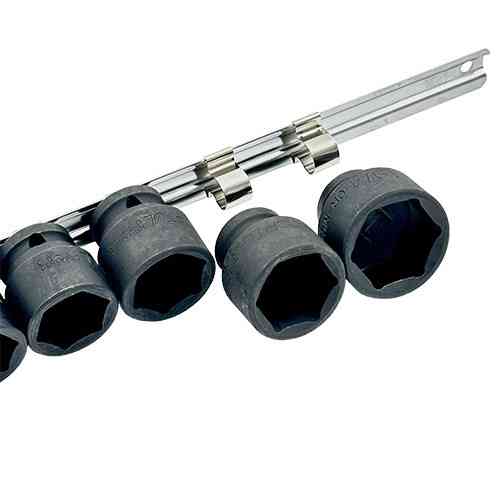 Набор головок ударных дюймовых 1/2" 3/8...1-1/4  14ед. (на планке) TOPTUL GBAQ1401D Харків