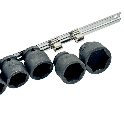 Набор головок ударных дюймовых 1/2" 3/8...1-1/4  14ед. (на планке) TOPTUL GBAQ1401D Харьков - изображение 2