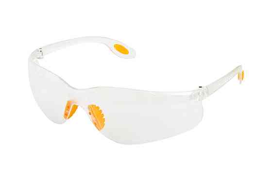 Очки открытые MASTERTOOL ВИЗИОН мягкий носоупор противоскользящие дужки l-класс прозрачные 82-0053 Харків