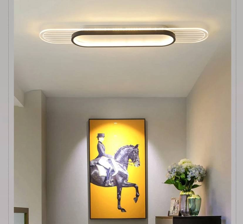 Люстра стельова LED WSG6-800-LED-k Коричневий 5х12х80 см. Киев - изображение 1