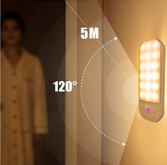 Світильники з датчиком руху, акумуляторні, бездротові, 3 режими світла, комплект 2шт Киев - изображение 4