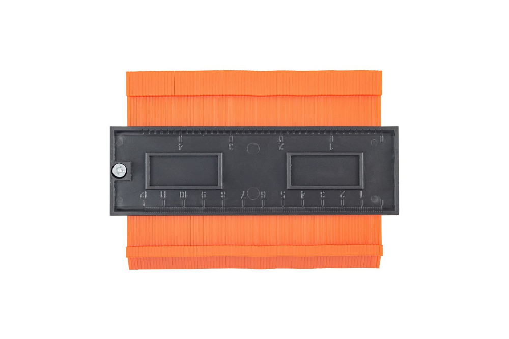 Шаблометр контурный MASTERTOOL 145х100х21 мм 30-3526 Харків - зображення 2