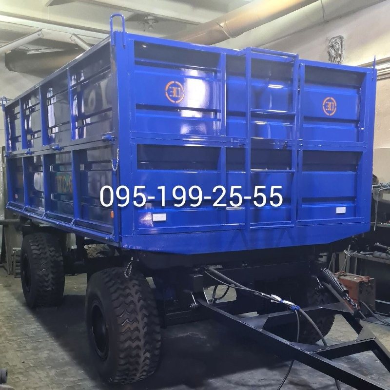 Причіп 2ПТС-6; ресора 2ПТС-6; вісь (балка) 2ПТС-6; ресивер 2ПТС-6 Днепр - изображение 1