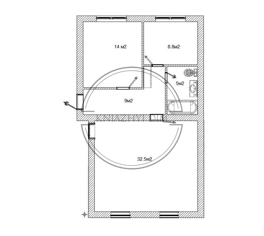 Оренда офісу по бульвару Миколи Міхновського (Дружби Народів). Метро Звіринецька. Код об'єкту №: 141 Київ - зображення 2