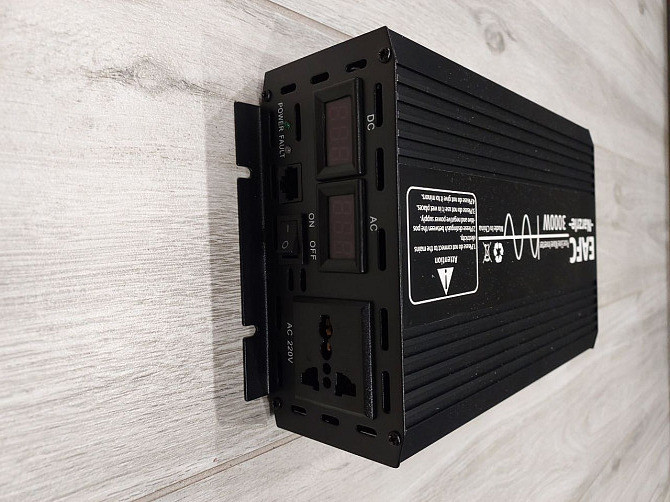 Інвертор EAFC Pure Sine Wave 3000W — Чиста синусоїда, 12V → 220V Київ - зображення 2