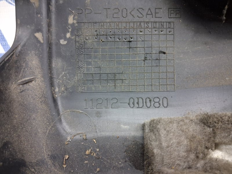 Декоративная крышка ДВС Toyota Avensis 2002-2010 112120D080 (Арт. 62678) Киев - изображение 5