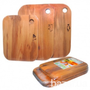 Набор деревянных разделочных досок Maysternya 3шт 8912 Одесса - изображение 1