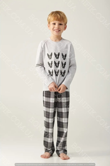 Детская пижама для мальчиков из коллекции "Buldog" (арт. BPK 0980/02/01) Кривой Рог - изображение 1