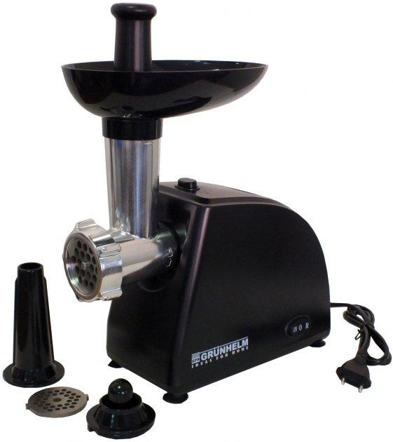Мясорубка электрическая Grunhelm AMG-140-B 1400 Вт Київ - зображення 1