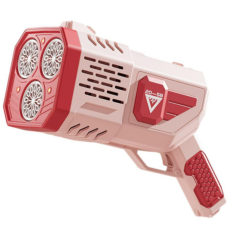 Уценка Пистолет с мыльными пузырями SHT 333-16 на 36 отверстий + 2xbottle 150ml Херсон - зображення 2