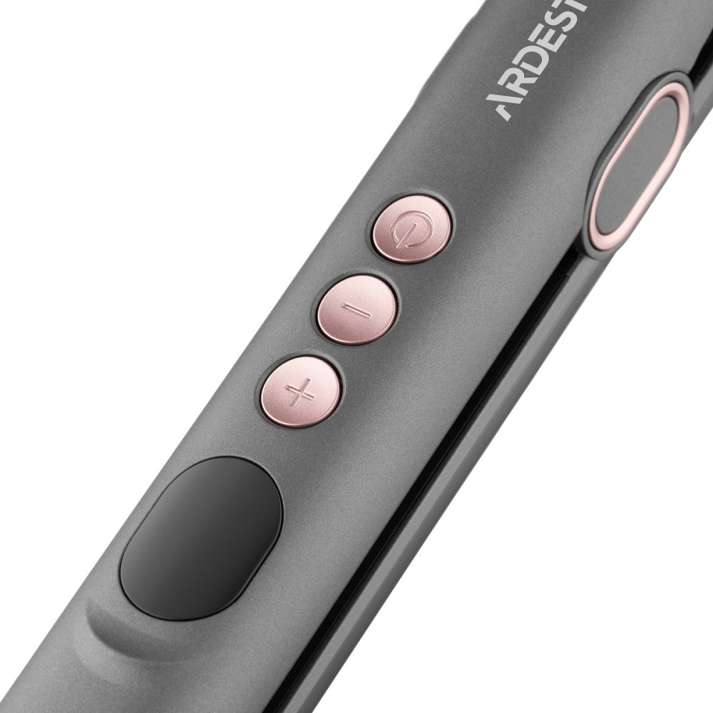 Выпрямитель для волос Ardesto Pink Touch HC-R365PT 68 Вт серый Київ - зображення 5