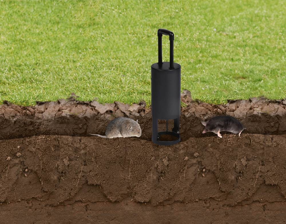 Ловушка для полевок и кротов NO PEST черная Одеса - зображення 5