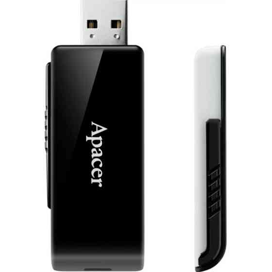 T&G Флеш пам'ять APACER AH350 32GB Black (AP32GAH350B-1) Харків