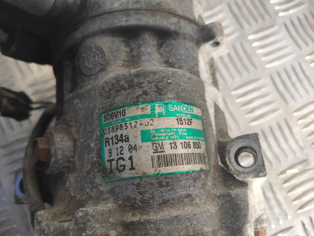 Компресор кондиционера Opel Combo 1.3 CDTI 2001-2011 (13106850) Ковель - зображення 1