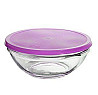 Салатник з кришкою Pasabahce Chefs PS-53573-1-KR 20 см фіолетовий Київ