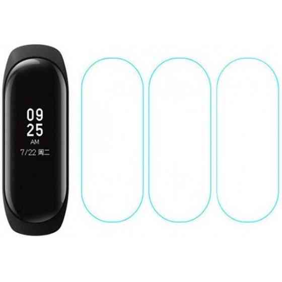 Набір захисних гідрогелевих глянцевих плівок DM для Xiaomi Mi Band 5 (3 шт) (Код товару:21324) Харків