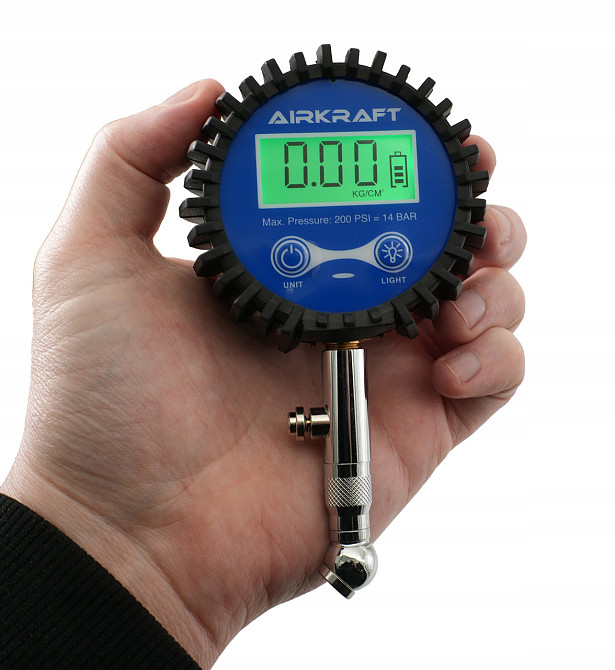 Манометр шинный цифровой AIRKRAFT SDTG-4271 Харьков - изображение 3