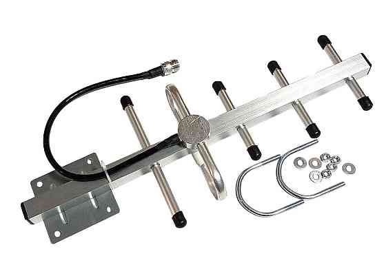 GSM антенна Yagi 860-915 МГц 8 dBi, до 25 Вт, N-female разъем Дніпро