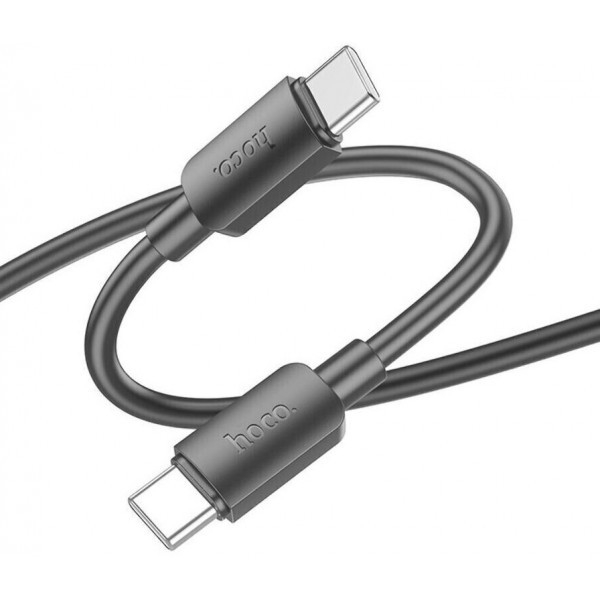 Кабель Hoco X96 Hyper Type-C to Type-C 60W 1m Black (Код товару:37325) Харків - зображення 2