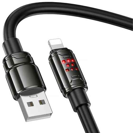 Дата кабель Hoco U143 Joy USB to Lightning 2.4A (1.2m) Херсон