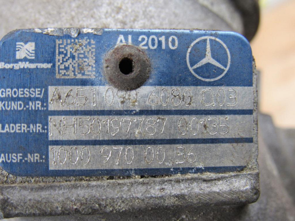 Турбина Mercedes Sprinter 2.2 Bi turbo 2011-2019 (A6510905780) Ковель - зображення 5