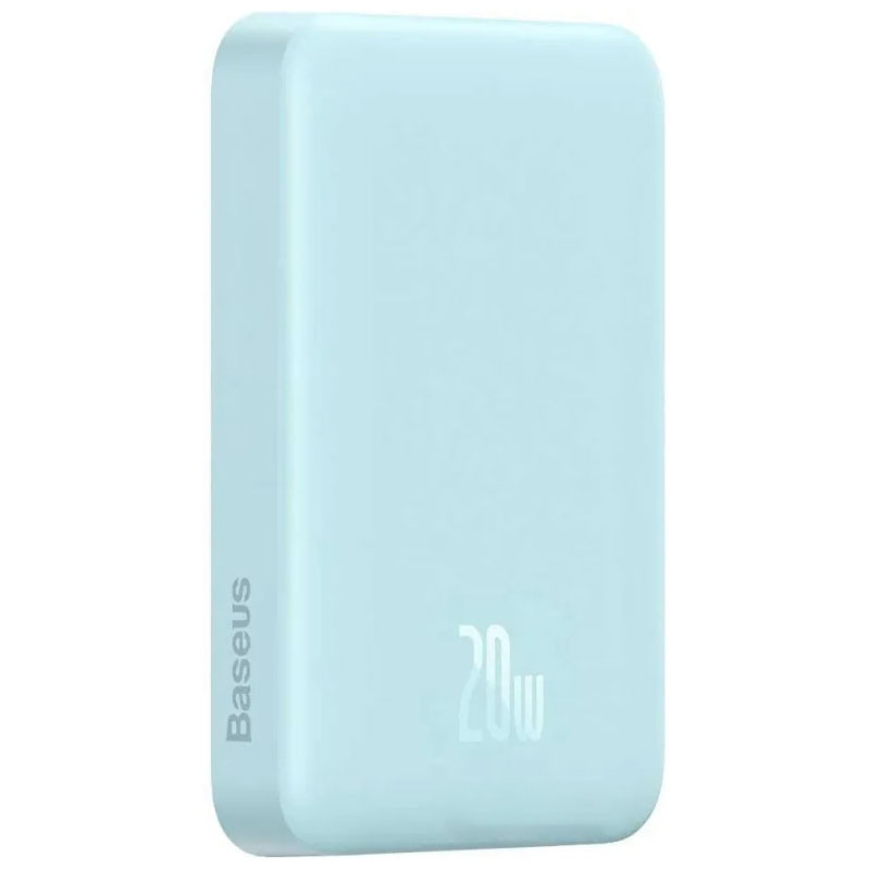 Портативное ЗУ Power Bank Baseus Magnetic Mini OS 20W c БЗУ 10000 mAh (PPCX110105) Херсон - зображення 4