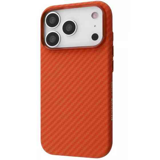 Чохол Proove Gleam Case with Magnetic Ring для iPhone 17 Pro Max Orange Fiber (PCGCIP17PM78) Харків
