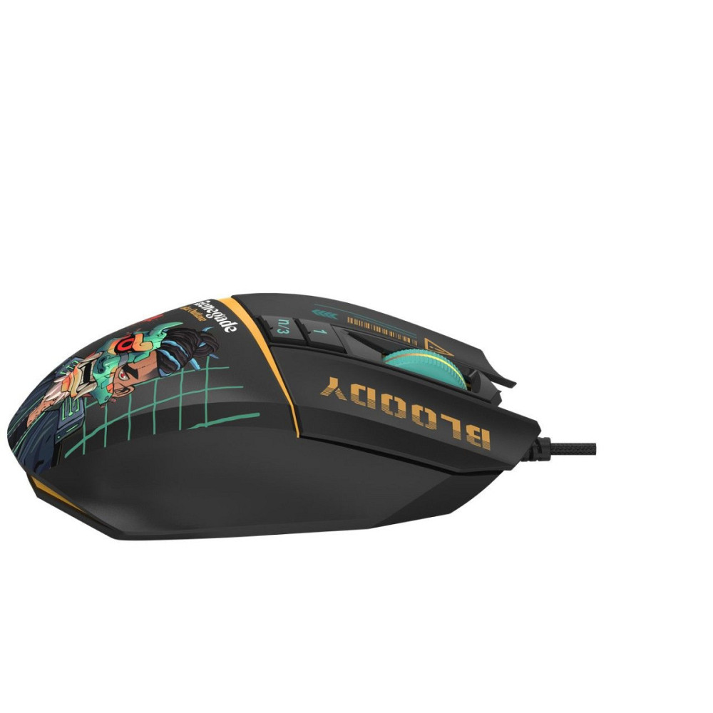 Мышь компьютерная безпроводная Bloody W63 Max Renegade Midnight черная Киев - изображение 6