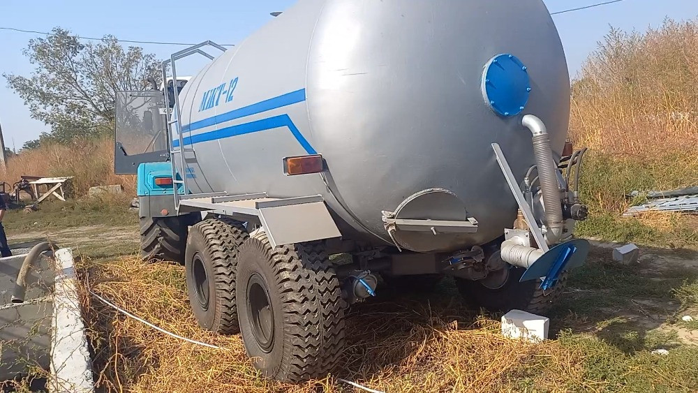 Бочка МЖТ-12 навозу має мішалку + розкидач 12м Белая Церковь - изображение 2