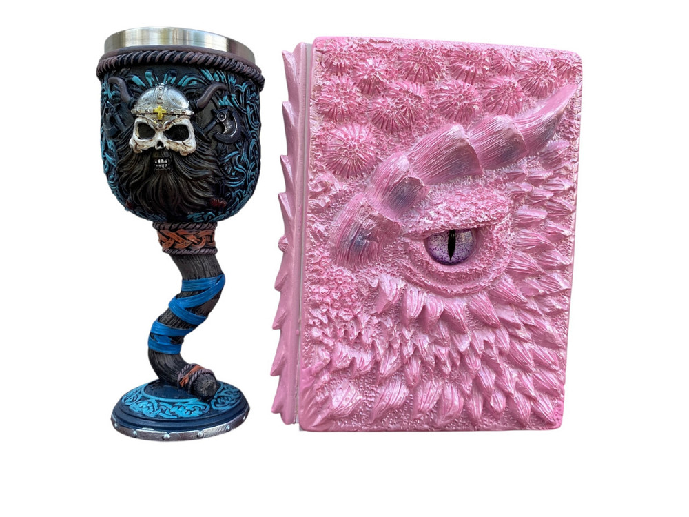 Подарочный набор Бокал 3D Молот Тора Викинг и Блокнот 3D «Дракон Единорога» Київ - зображення 1