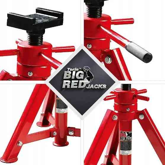 Подставка под авто складная Heavy Duty 12т 710-1065мм TORIN TRF3202 Харків