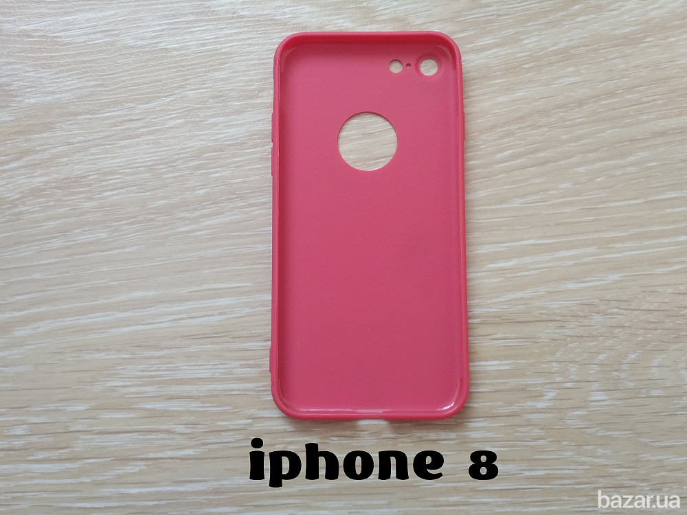 Чехол Бампер на iPhone 8 Красный Бориспіль - зображення 2