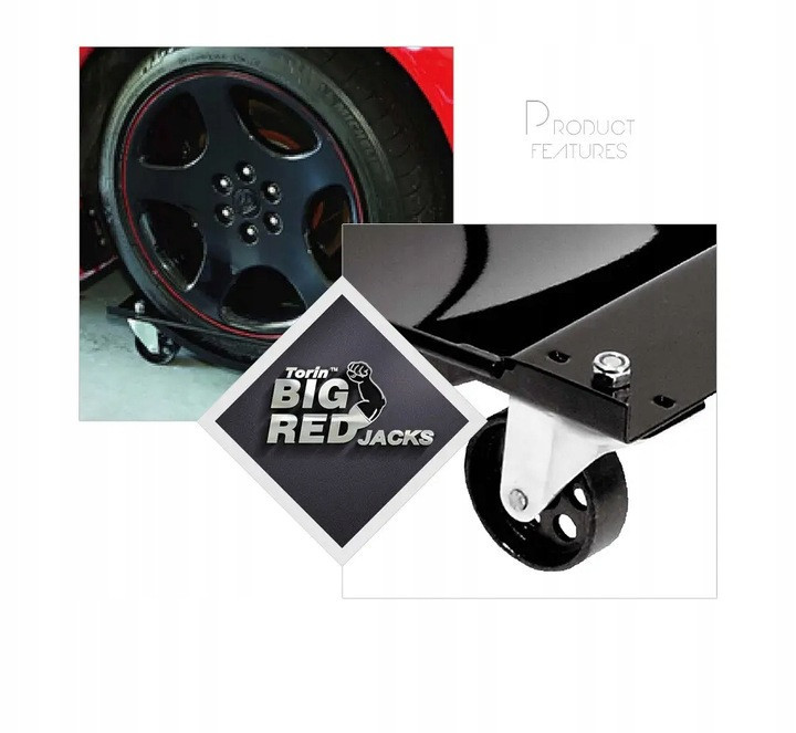 Тележка под колесо 450 кг (2 шт) TORIN TRF0322 Харьков - изображение 6