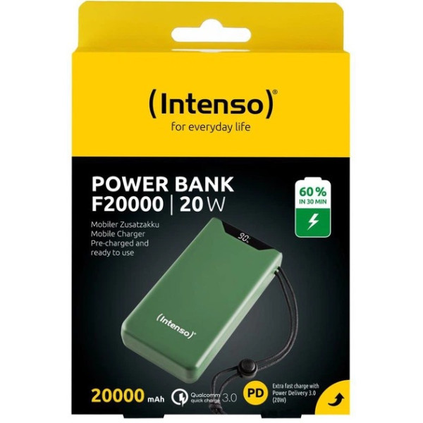 Power Bank Intenso F20000 20000mAh Green (7332057) (Код товару:43912) Харків - зображення 4