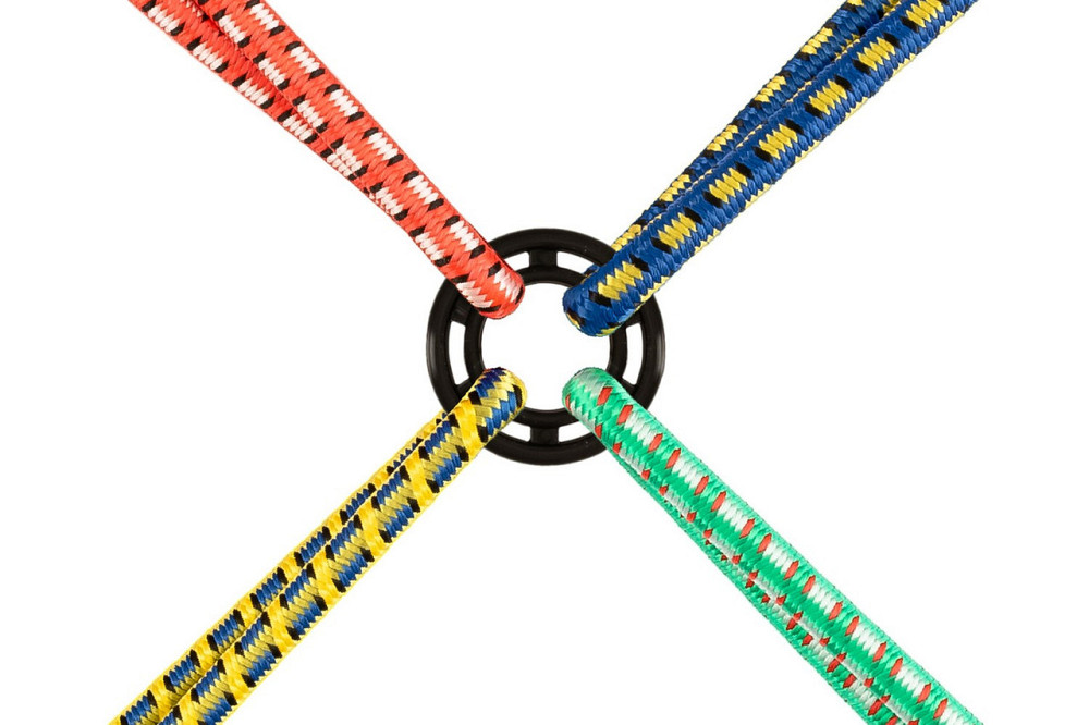 Стяжка груза MASTERTOOL "Паук" резиновая Ø 8 мм 60 см 8 крюков 81-0330 Харьков - изображение 3