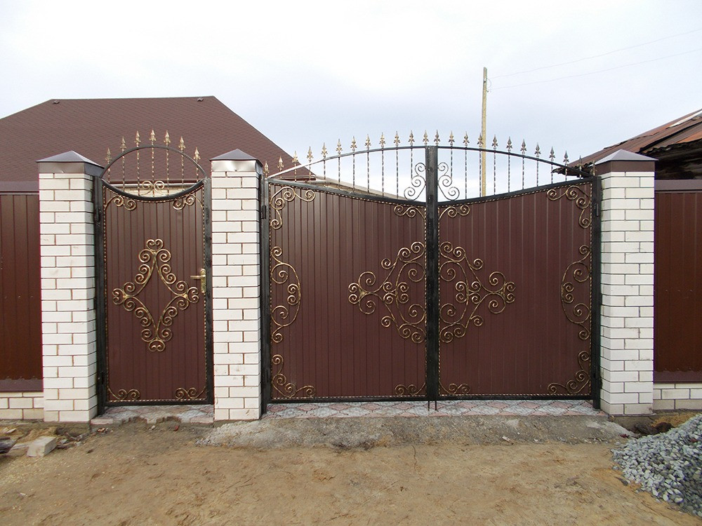 Ворота. Въездные ворота. Распашные ворота. Откатные ворота. Автоматические ворота. Кривий Ріг - зображення 5