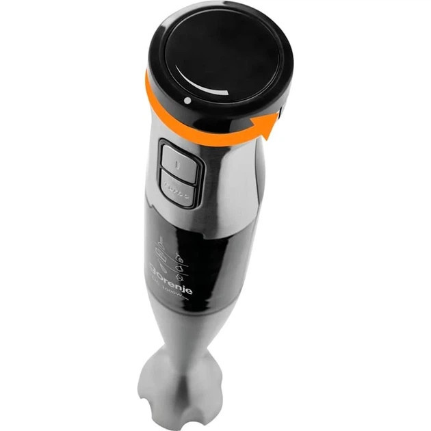 Блендер погружной Gorenje HBX1000E 1000 Вт черный Київ - зображення 5